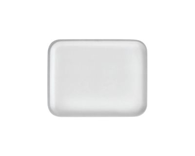 Darnel Bandeja Espumada Blanca #8 Profundidad 1.3 cm Paquete x 500 Und D200801