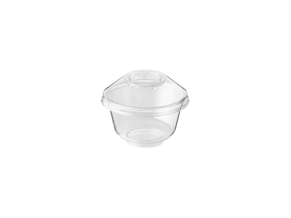 Darnel Copa Veneciana con Tapa 3 Oz Transparente Paquete x 20 Und D720300