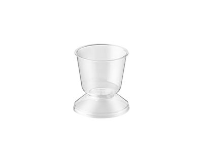 Darnel Copa Veneciana con Tapa 5 Oz Transparente Paquete x 20 Und D720500