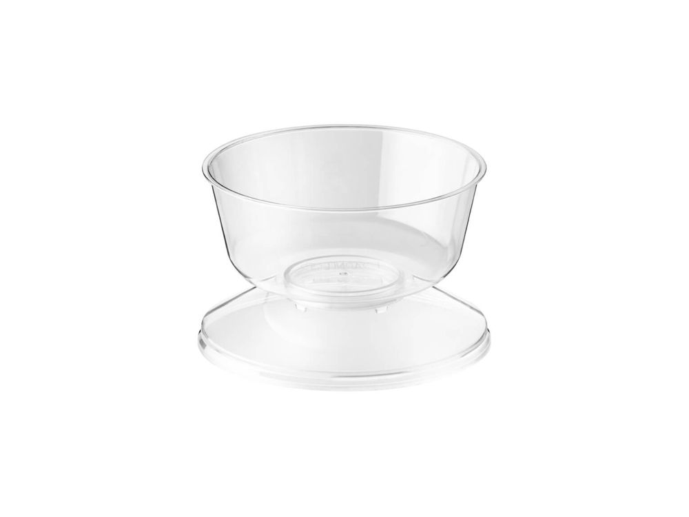 Darnel Copa Veneciana con Tapa 8 Oz Transparente Paquete x 20 Und D720800 