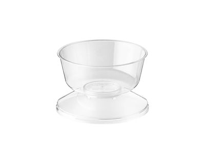 Darnel Copa Veneciana con Tapa 8 Oz Transparente Paquete x 20 Und D720800 