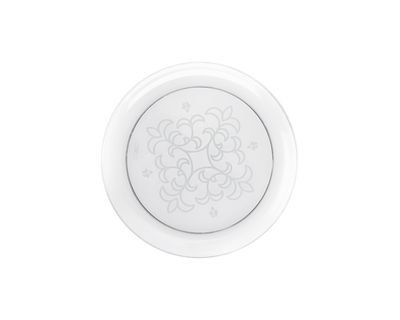 Darnel Plato Transparente Cristal Eco Efficient Paq x 6 unidad 23 Cm D550900P