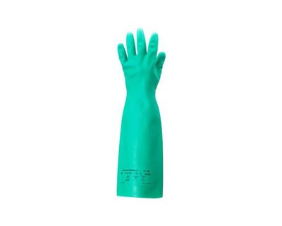 Ansell Guante Alphatec Solvex de Nitrilo Verde Talla 9