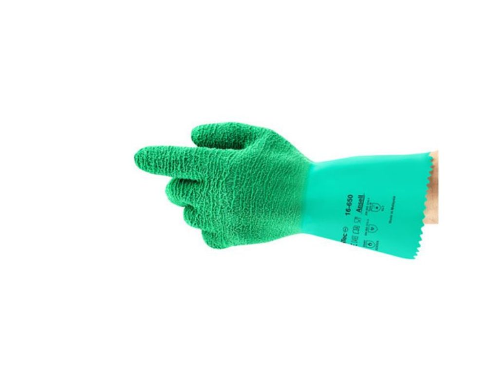 Ansell Guante AlphaTec de Nitrilo Verde Talla 9