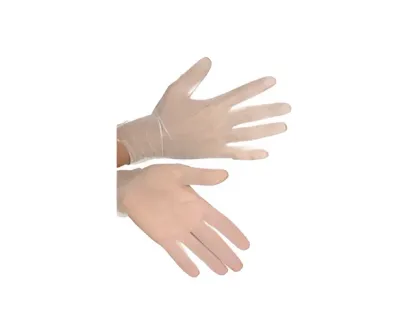 Clay Guante De Vinilo Hipoalergenico Sin Polvillo Talla L x 100 Unidades