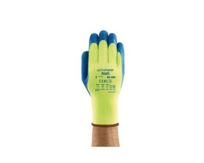 Ansell Guante ActivArmr Resistente al Frío Azul-Amarillo Talla 9