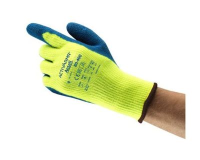 Ansell Guante ActivArmr Resistente al Frío Azul-Amarillo Talla 9