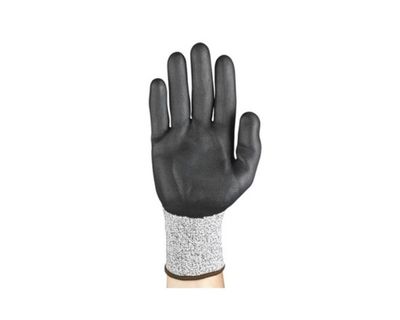 Ansell Guante EDGE Anticorte Negro-Gris Talla 10