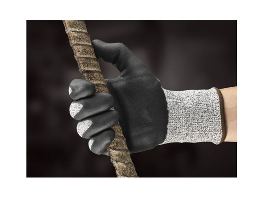 Ansell Guante EDGE Anticorte Negro-Gris Talla 10