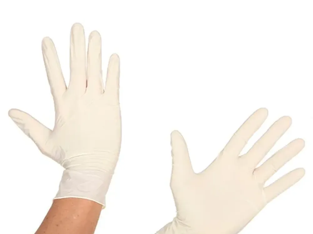 Clay Guante De Latex Sin Polvo Talla L Caja x 100 Unidades Biofit