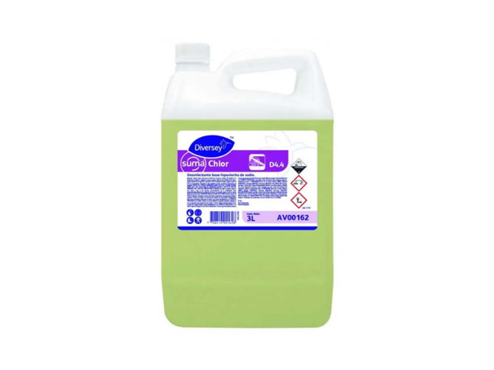 Diversey Desinfectante Clorado Suma Chlor D4.4 Frutas Y Verduras 3 Litros Av00162