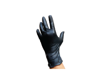 Clay Guante De Nitrilo Negro Talla M Caja x 100 Unidades