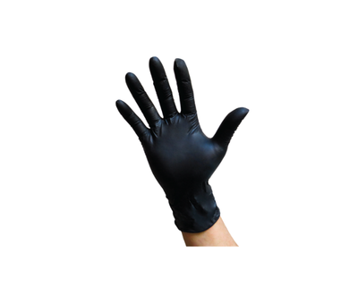 Clay Guante De Nitrilo Negro Talla L Caja x 100 Unidades