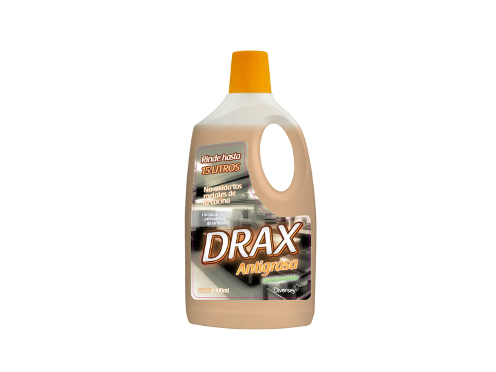 Diversey Desengrasante Liquido Para Superficies Drax Antigrasa 1000Cc 100846625
