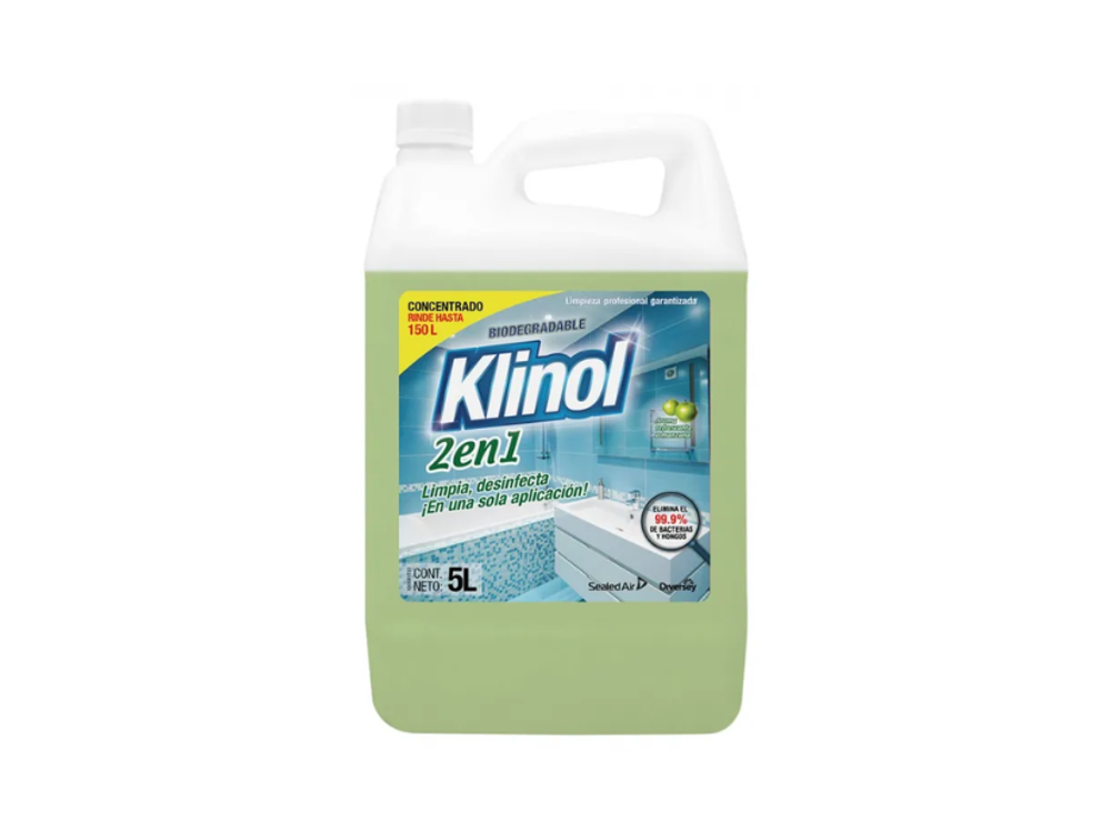 Diversey Limpiador Desinfectante Klinol 2 En 1 5 Litros 100881733