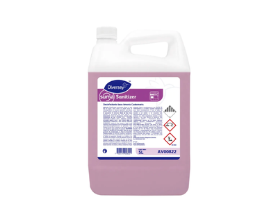 Diversey Limpiador Desinfectante Amonio Cuaternario Suma Sanitizer 5Litros Av00822