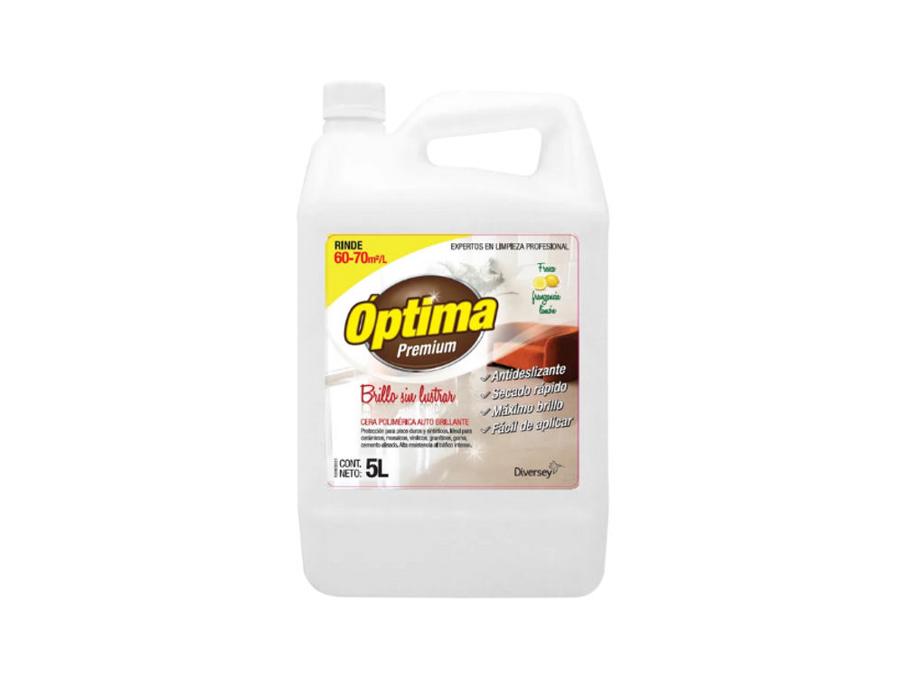 Diversey Cera Polimerica Auto Brillante Optima Premium 5 Litros 100903031