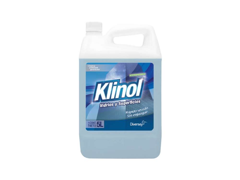 Diversey Limpia Vidrios Liquido Y Superficies Klinol 5Litros 100881734