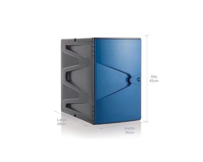 Estra Locker Modular 45 Cm Azul 