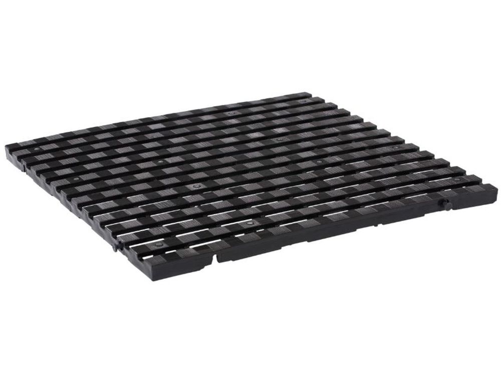 Estra Cubrepiso Antideslizante Industrial Negro