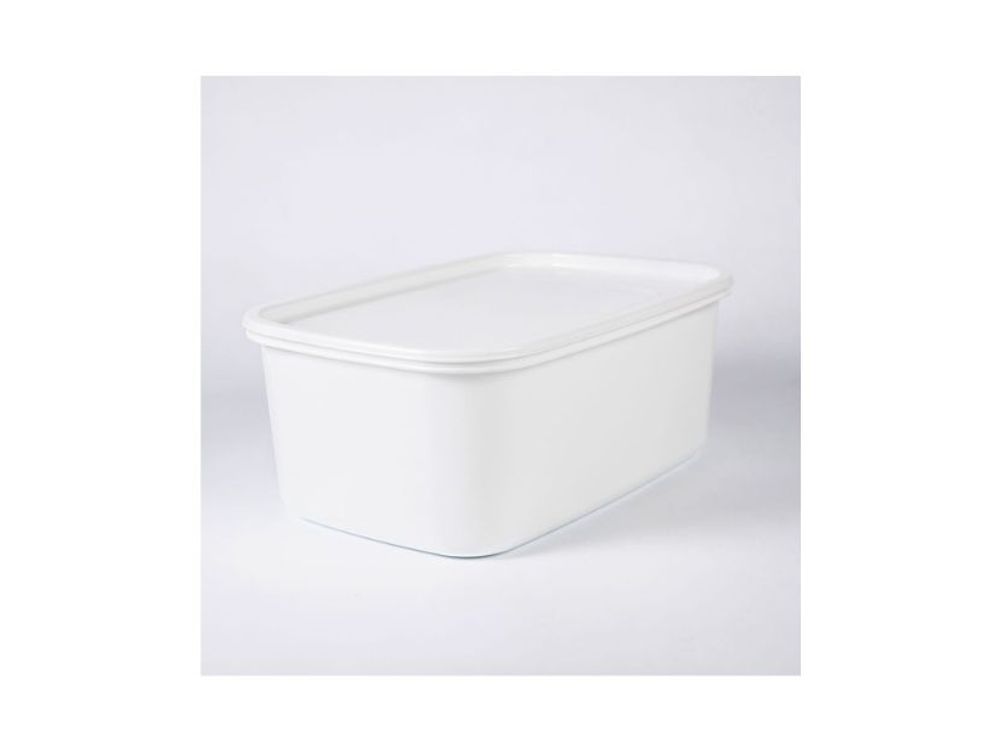 Estra Recipiente Plus para Congelación con Tapa 8 Lt Blanco