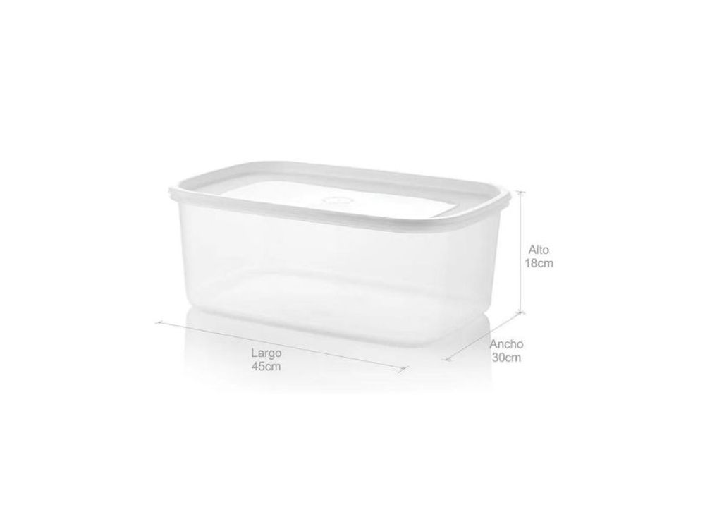Estra Caja Organizadora Plus 16 Lt Blanca