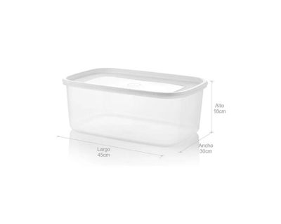 Estra Caja Organizadora Plus 16 Lt Blanca