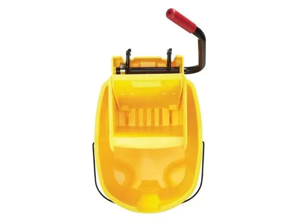 Rubbermaid Balde Con Escurridor Wavebrake 35 Qt - 33 Litros Amarillo Fg758088Yel