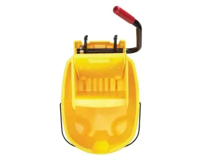 Rubbermaid Balde Con Escurridor Wavebrake 35 Qt - 33 Litros Amarillo Fg758088Yel