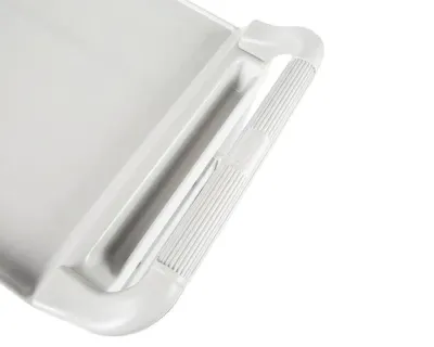 Rubbermaid Carro Servicio Abierto 3 Estantes 300Lb Con Ruedas Blanco Fg409100Owht