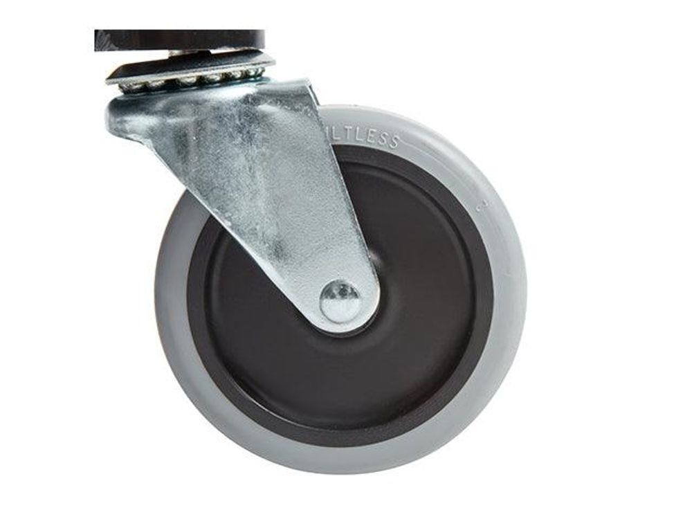 Rubbermaid Carro Servicio Abierto 3 Estantes 300Lb Con Ruedas Blanco Fg409100Owht