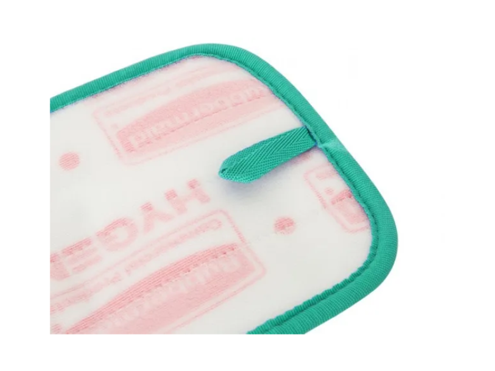 Rubbermaid Mopa Plana Microfibra Hygen Trapeado Seco Verde 47 Cm Fgq41200Gr00