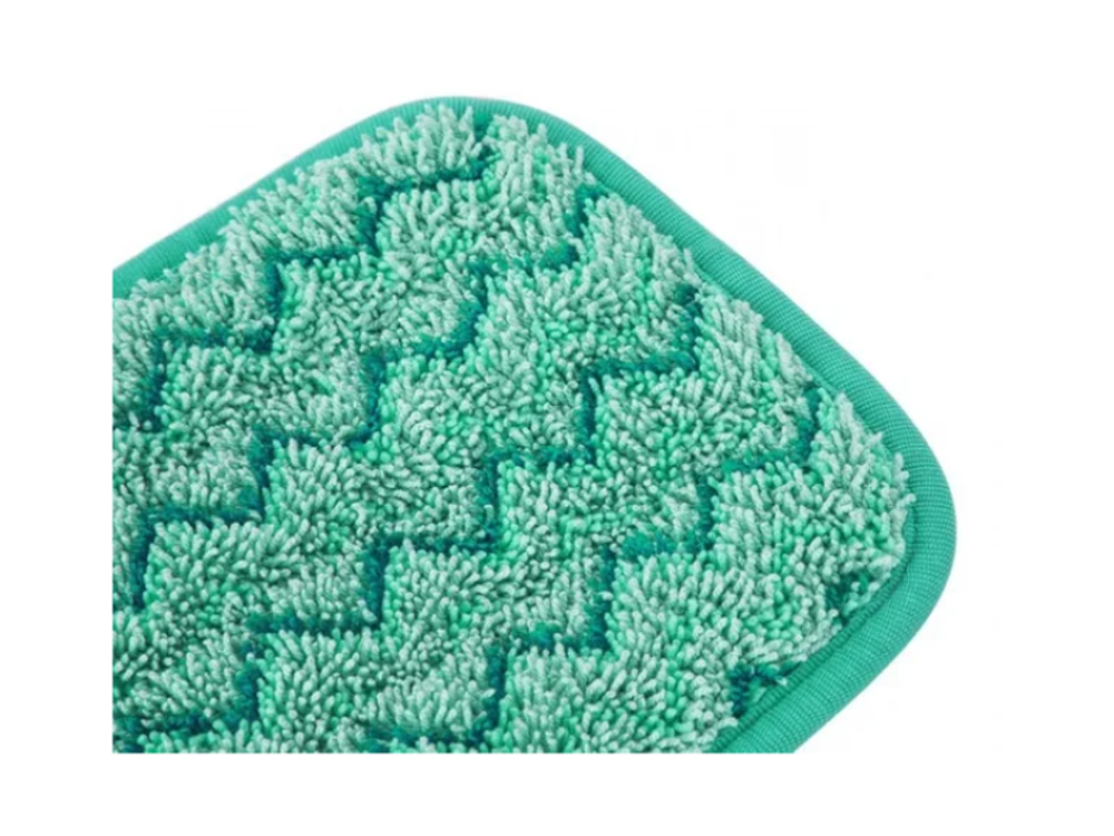 Rubbermaid Mopa Plana Microfibra Hygen Trapeado Seco Verde 47 Cm Fgq41200Gr00