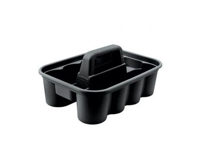 Rubbermaid Porta Equipos De Limpieza De Lujo Negro Fg315488Bla