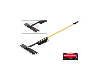 Rubbermaid Trapeador Hygen Con Dispensador De Liquidos Para Microfibra Plana 3486106