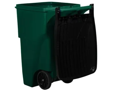 Rubermaid Contenedor Rollout Big Wheel Con Ruedas 189 Litros Verde 1829411