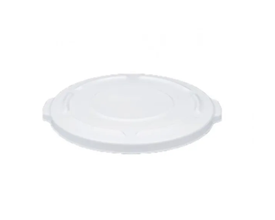 Rubbermaid Tapa Plana Contenedor Brute 121 Litros - 32 Gl 2632 Blanco Fg263100Wht