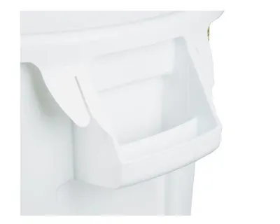 Rubbermaid Contenedor Brute Redondo Sin Tapa 121 Litros Blanco Fg263200Wht