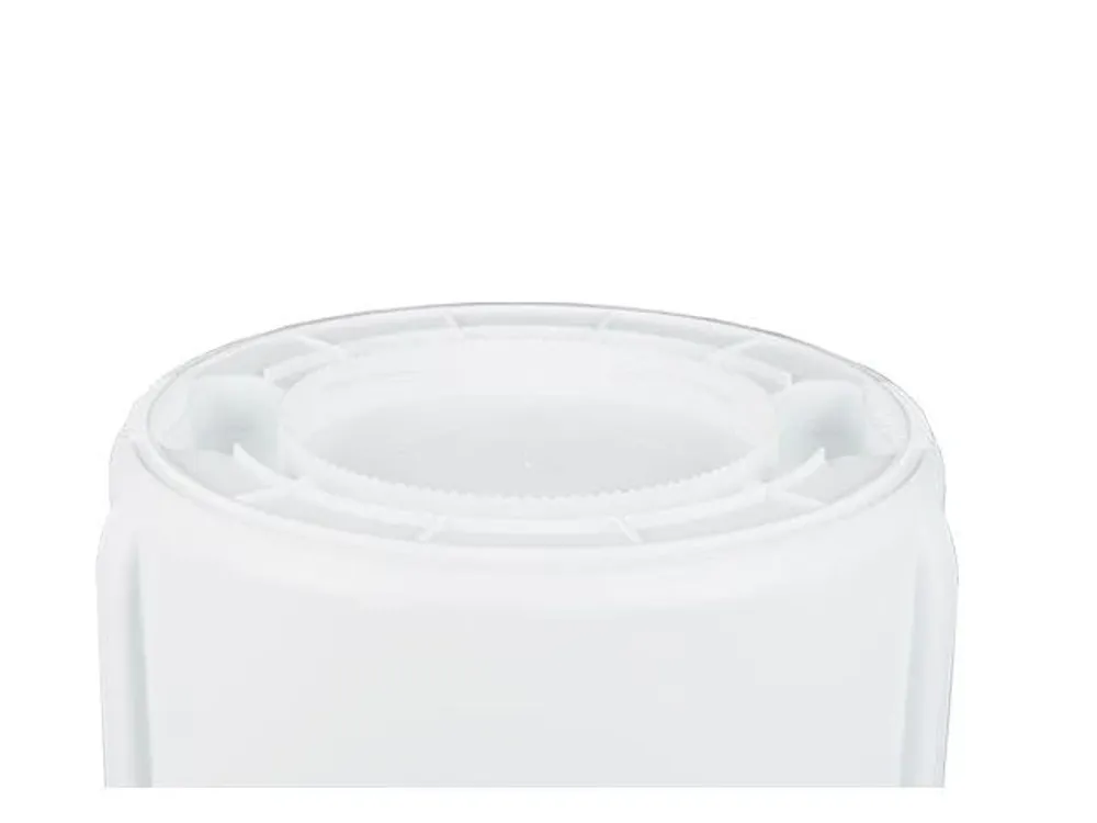 Rubbermaid Contenedor Brute Redondo Sin Tapa 121 Litros Blanco Fg263200Wht