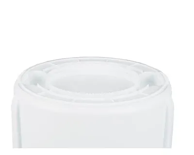 Rubbermaid Contenedor Brute Redondo Sin Tapa 121 Litros Blanco Fg263200Wht