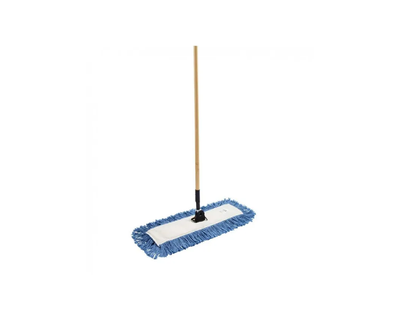 Rubbermaid Mopa Atrapa Polvo Lavable Kut-A-Way C/Mango 61X12.7Cm Fgu83228Bl00