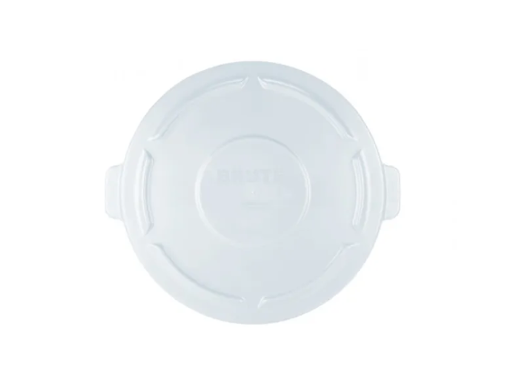 Rubbermaid Tapa Plana Contenedor Brute 76 Litros Blanco - Fg261960Wht