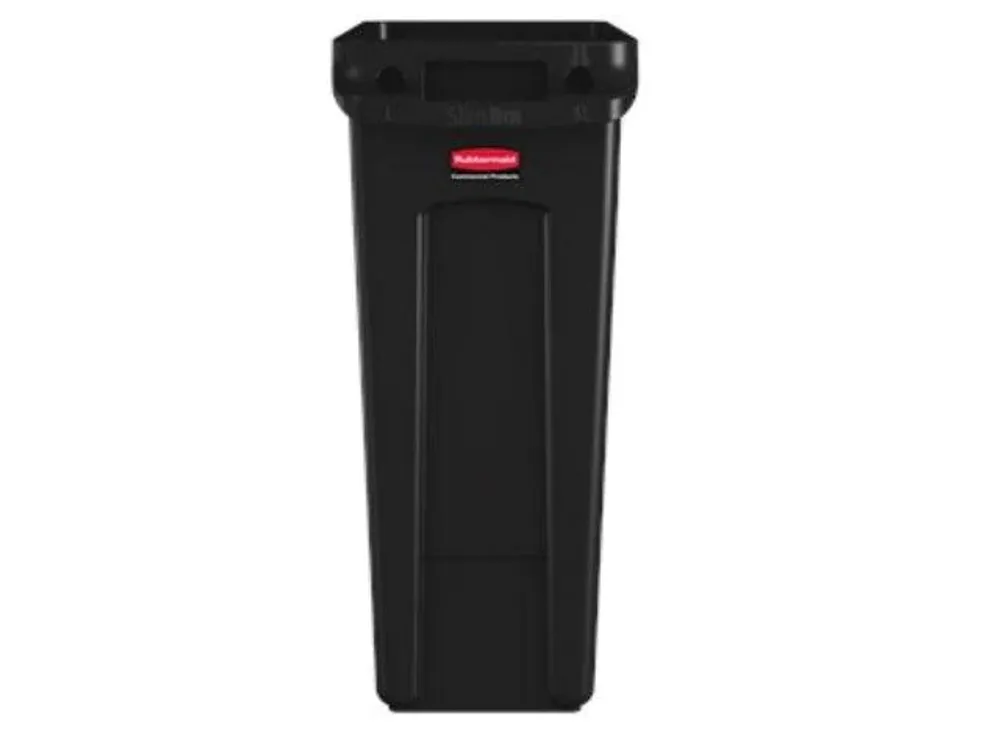 Rubbermaid Contenedor Slim Jim 87Litros Negro Fg354060Bla