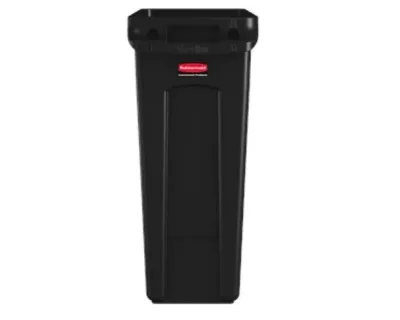 Rubbermaid Contenedor Slim Jim 87Litros Negro Fg354060Bla