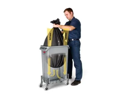 Rubbermaid Contenedor Slim Jim 87Litros Negro Fg354060Bla