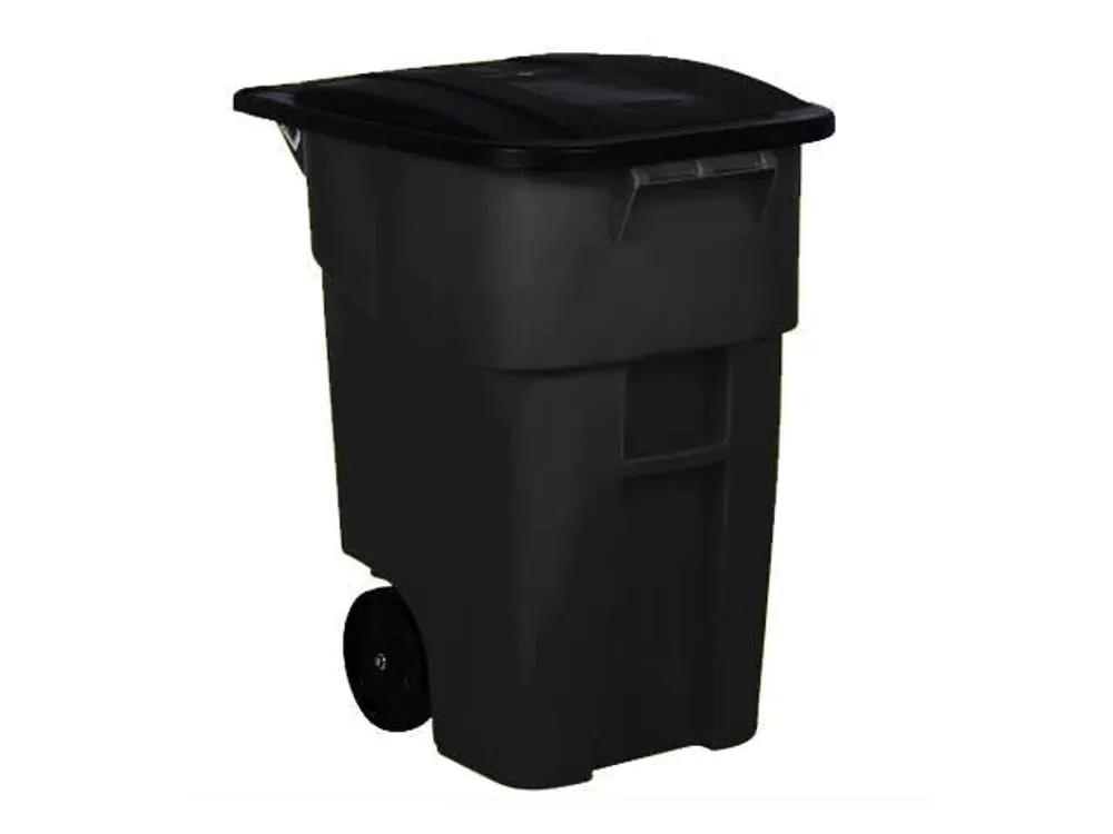 Rubbermaid Contenedor Rollout Container 189 Lt Negro