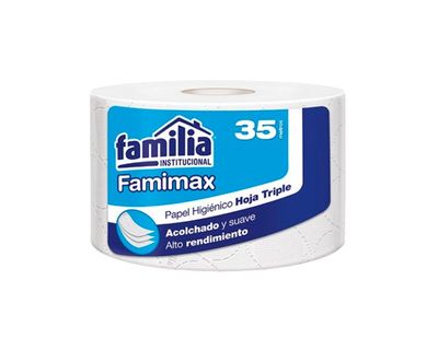 Tork Papel Higiénico Convencional Famimax Triple Hoja Blanco 35 Mt 200123