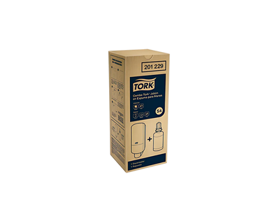 Tork Combo Dispensador Jabón Espuma + Jabón Espuma Para Manos 1000Ml 83531