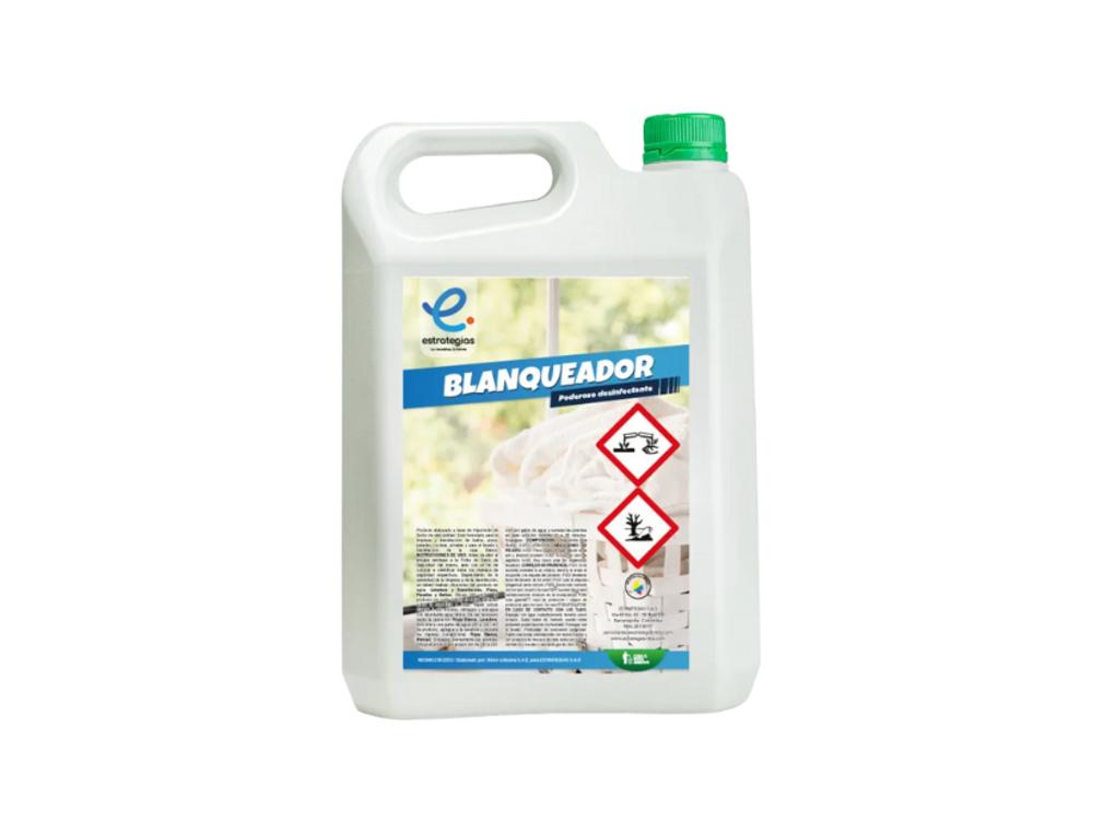 Blanqueador Marca Propia Hipoclorito Sodio 5.25% Galon 3785Cc Tek