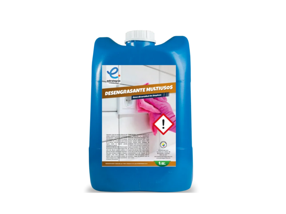 Desengrasante Multiusos Marca Propia Pino Cuñete 5Gl - 19 Litros Tek